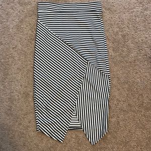 Knee length pencil skirt